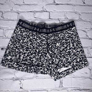 Under Armour HeatGear 3" Compression Shorts Black Multi Size Small